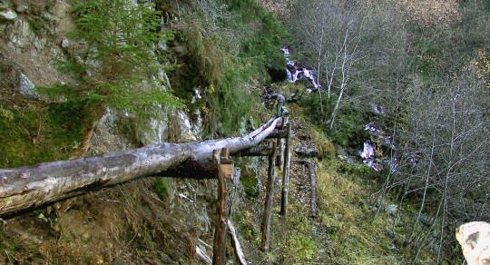 Flurbewässerung im Val Müstair