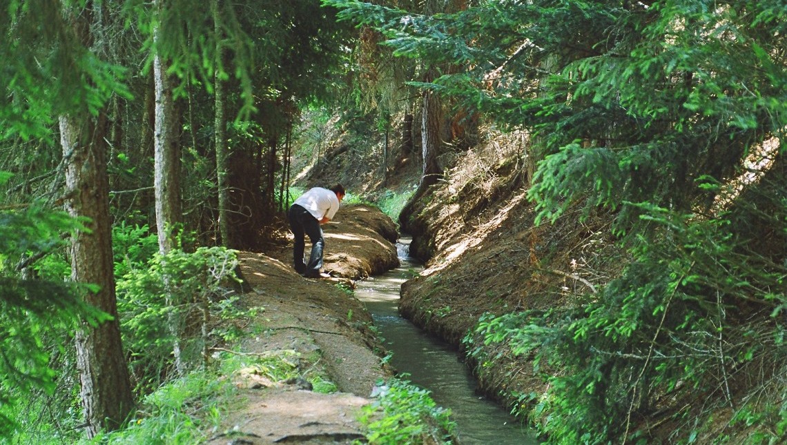 Des systèmes d'irrigation alpins