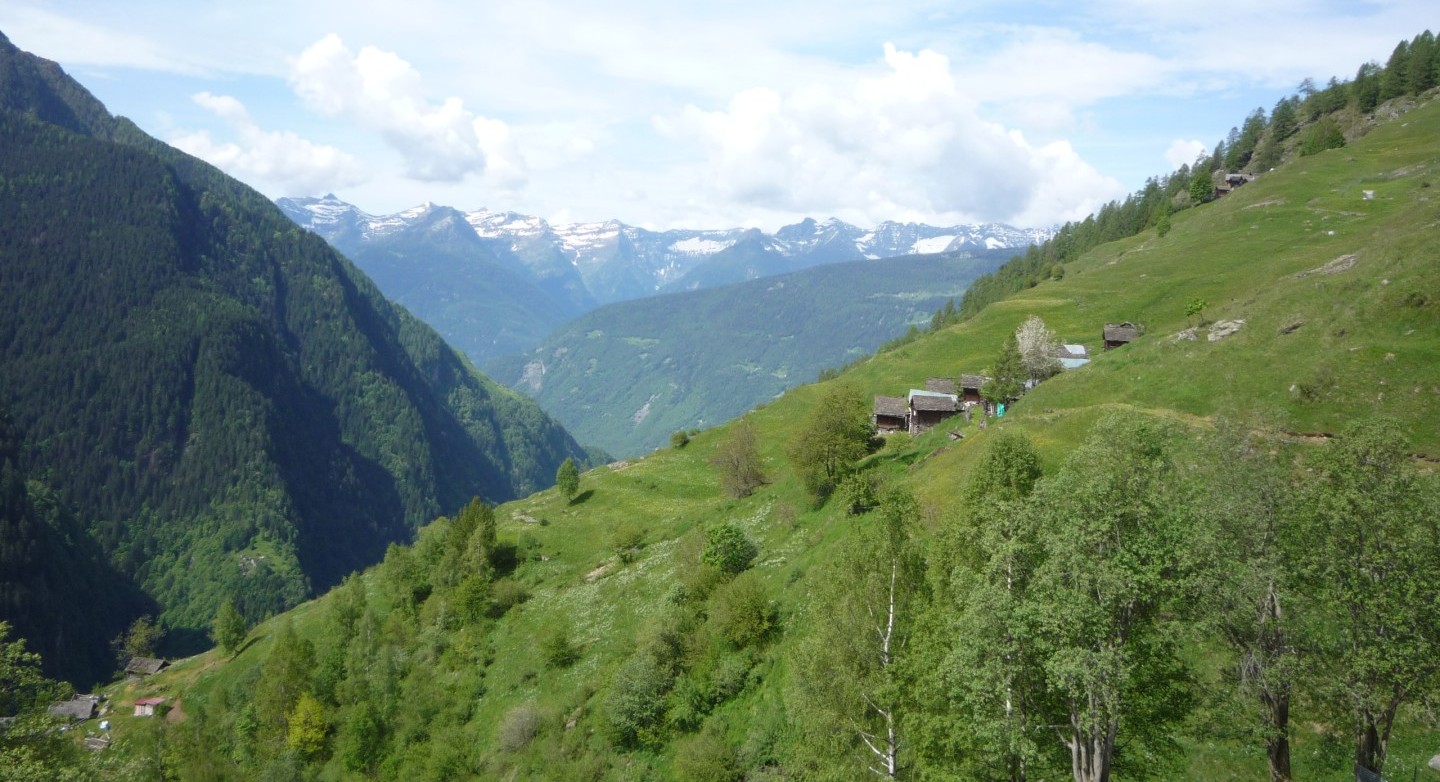 Der Weiler von Germanionico TI